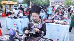 貴州荔波：近百名繡娘同臺競技 巧手繡出美好生活