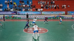 貴州惠水：五人制足球賽點燃夏日激情