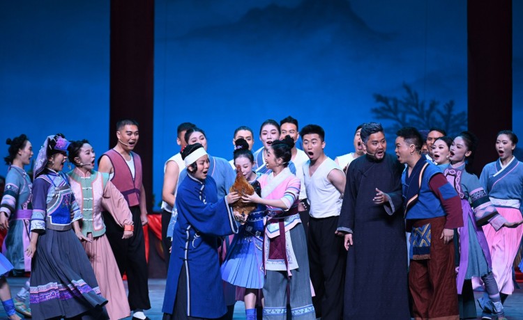 民族歌舞劇《山河同心》首演掠影