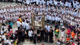 貴州黎平黃崗侗寨“喊天節”圓滿落幕  民俗節慶吸引眾多遊客共襄盛舉