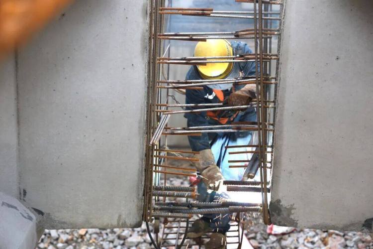 來自安盤高速建設工地的報道丨巨龍穿越“花木樹”