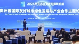 貴州省國際友好城市綠色發展與産業合作主題論壇舉行 7對省市級友城簽署友好協議文本