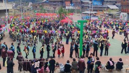 貴州黎平蓋寶侗寨牯藏節啟幕 千余名侗族同胞共赴“七年之約”