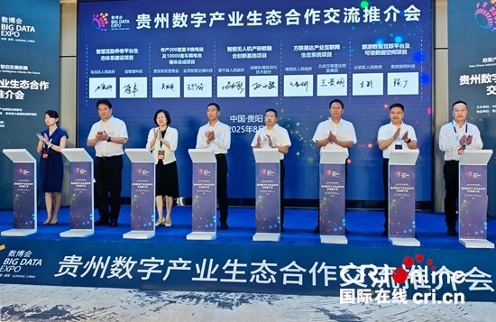 2025數博會 | 貴州數字産業生態合作交流推介會舉行 成果豐碩共拓數字經濟新機遇_fororder_29號3