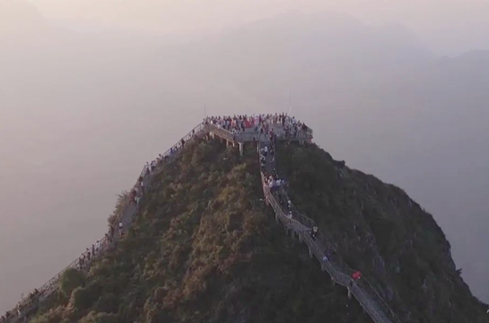 貴州六枝牂牁江景區：山水運動引客來 激活旅遊新業態_fororder_640 (2)