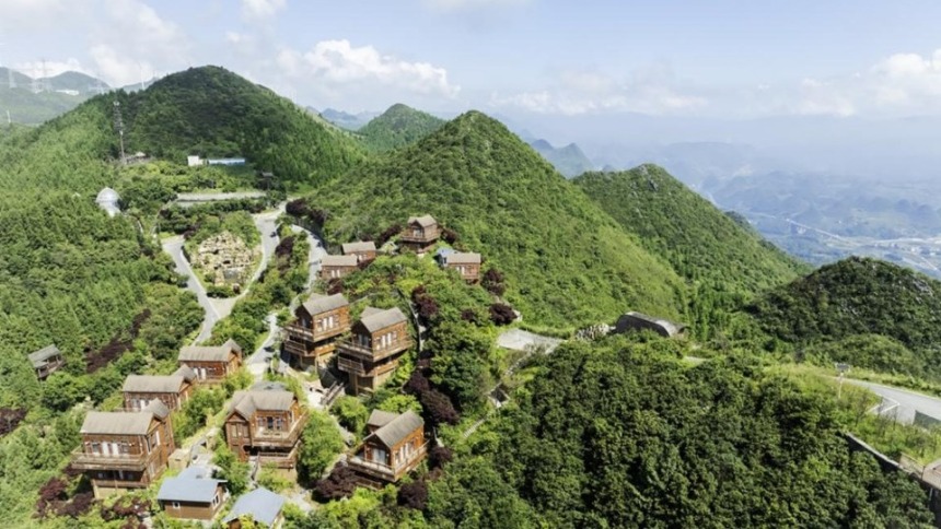 貴州六盤水：梅花山上好風光