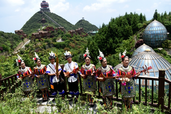 非遺侗族大歌天籟之音唱響六盤水梅花山雲端_fororder_DSC_0432.JPG