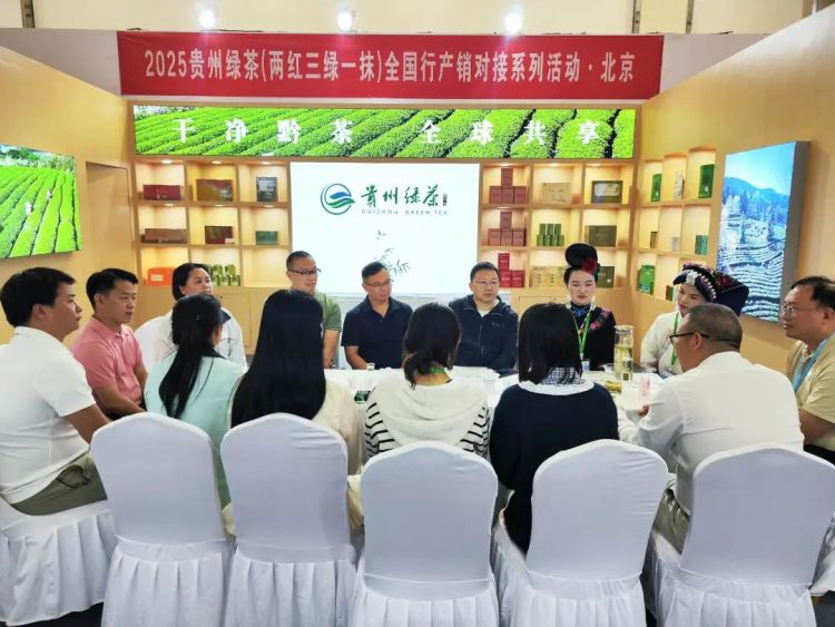 意向訂單突破6800萬元！貴州綠茶“閃耀”2025北京國際茶業展