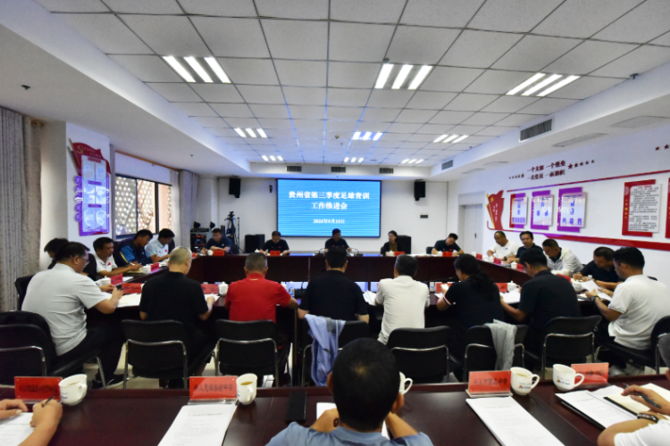 強化黨建引領 聚焦青訓核心 貴州省第三季度足球青訓工作推進會在興義召開