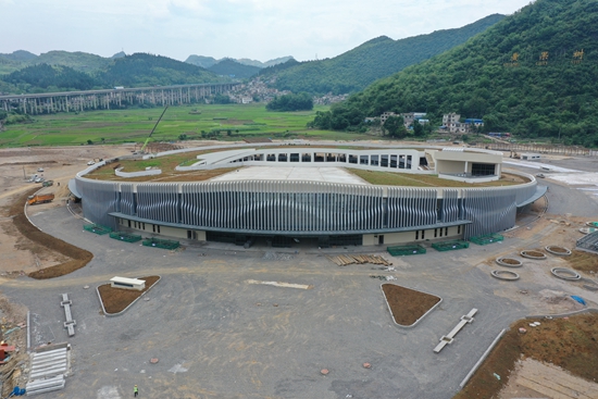 貴州黃果樹遊客服務中心項目建設加速推進_fororder_黃果樹遊客服務中心1
