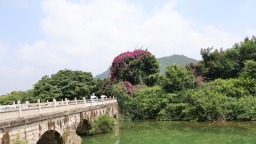 黃果樹鎮石頭寨村：青山疊翠攬客至 碧波清流入畫來