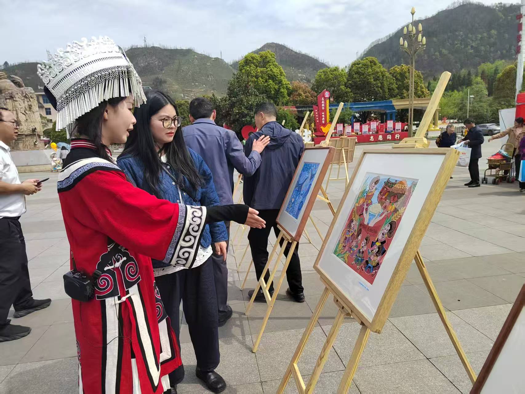 貴州水城：農民畫裏話文明 時代新風沁人心_fororder_33333