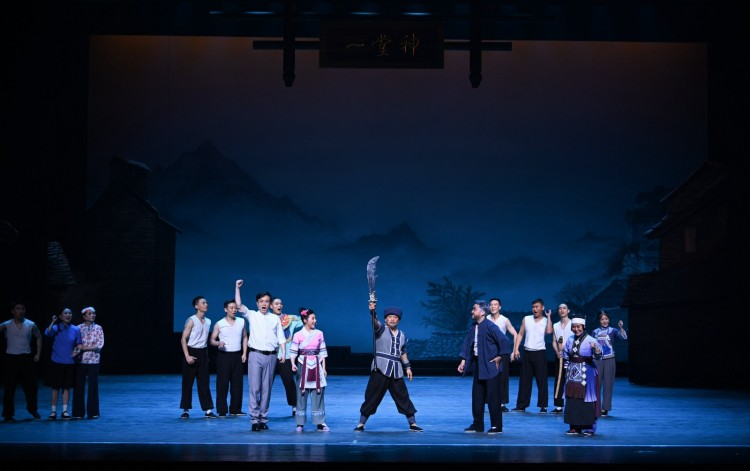 民族歌舞劇《山河同心》首演掠影