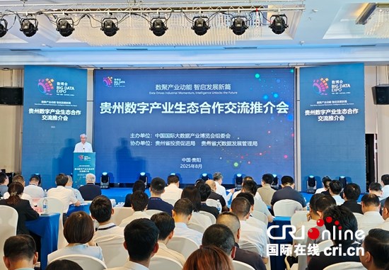 2025數博會 | 貴州數字産業生態合作交流推介會舉行 成果豐碩共拓數字經濟新機遇_fororder_291