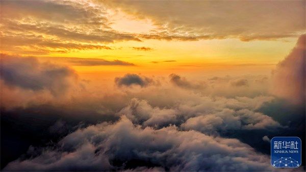 美不勝收！貴州六枝老王山現雲海、佛光、日月同輝奇觀_fororder_4444