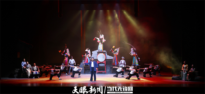 貴州省第八屆少數民族文藝會演在貴陽開幕