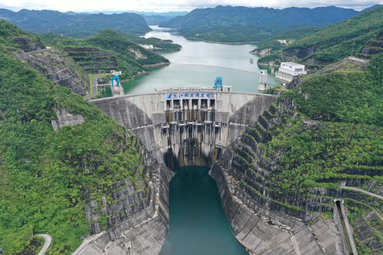 構皮灘水電站水資源利用率達國際先進水準