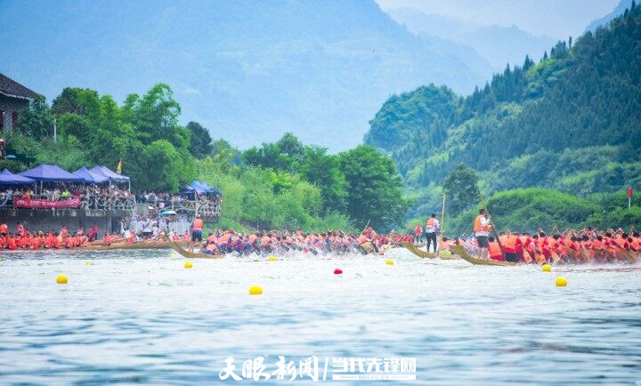 劈波斬浪見貴州 龍舟戰鼓聲又起