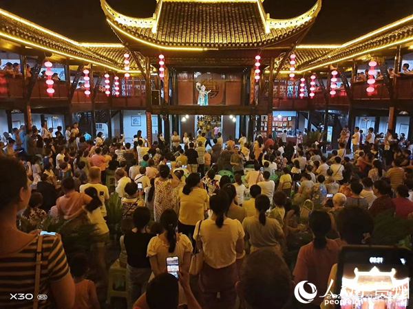 （中首）桐梓太白古鎮：“夢回大唐”引爆“夜經濟”