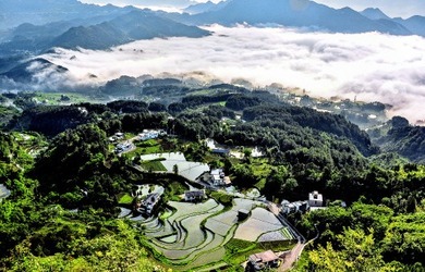 貴州遵義：桐梓堯龍山　詩意美景引客來
