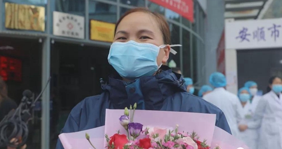 貴州關嶺首位醫護人員出征援助湖北鄂州