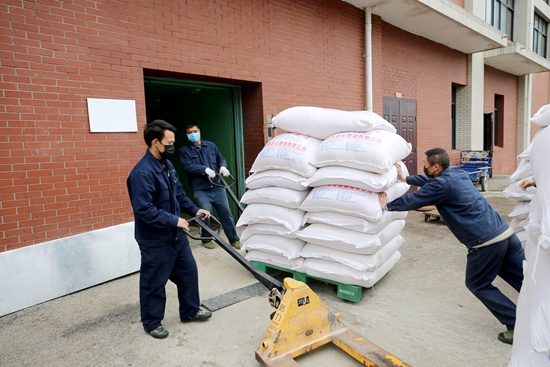 貴州味莼園：開足馬力抓生産 抗疫保供措施足