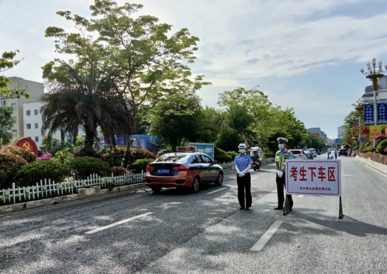 （供稿）黔西南貞豐：多部門聯動“護航”高考安全_fororder_3