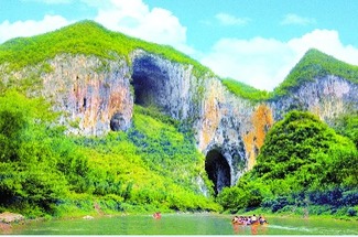 （旅遊）貴州紫雲格凸河：景區升級盛裝迎客 文化表演精彩呈現