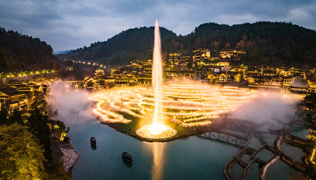 貴州遵義：端午不出黔 樂遊烏江寨_fororder_夜景15