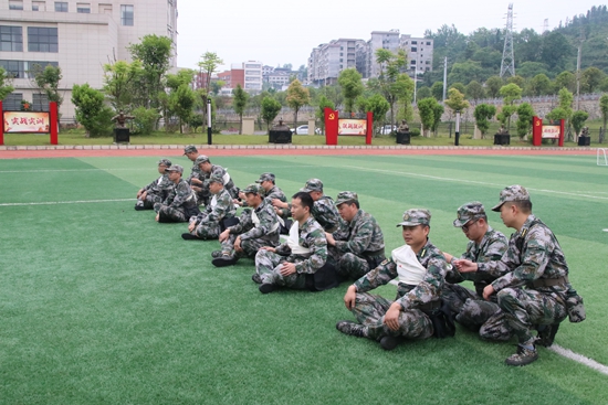 （供稿）貴州碧江開展基地化輪訓 鍛鍊民兵過硬本領_fororder_IMG_5918.JPG