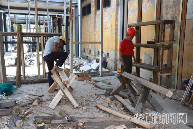 貴州安順：古城歷史文化街區保護與提升修繕項目取得積極進展