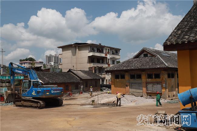 貴州安順：古城歷史文化街區保護與提升修繕項目取得積極進展