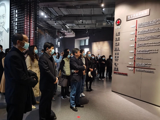 “紅十字國際學院教學研究基地”在貴陽圖雲關抗戰紀念園掛牌_fororder_微信圖片_20230314114404