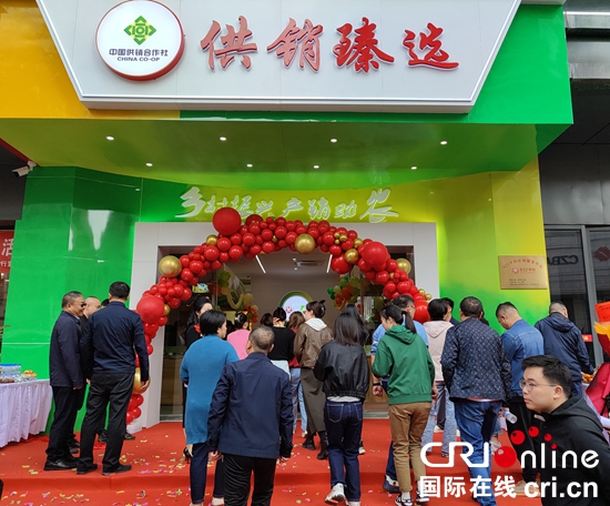 “供銷臻選”門店開業 打通貴州綠色農産品出山的“最初、最後一公里”_fororder_供銷2
