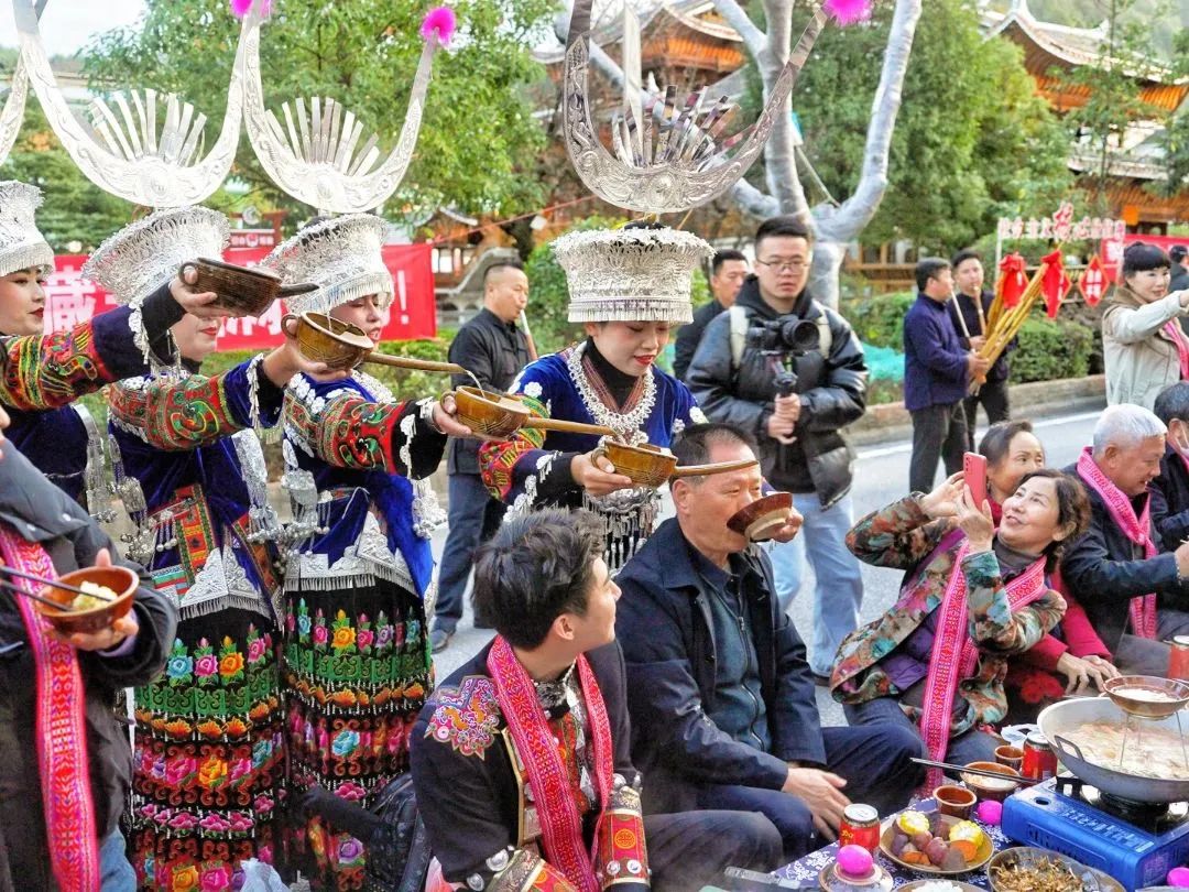 全國各地遊客參加2023中國·雷山苗年暨鼓藏節活動 感受苗家濃濃年味_fororder_微信圖片_20231118144802