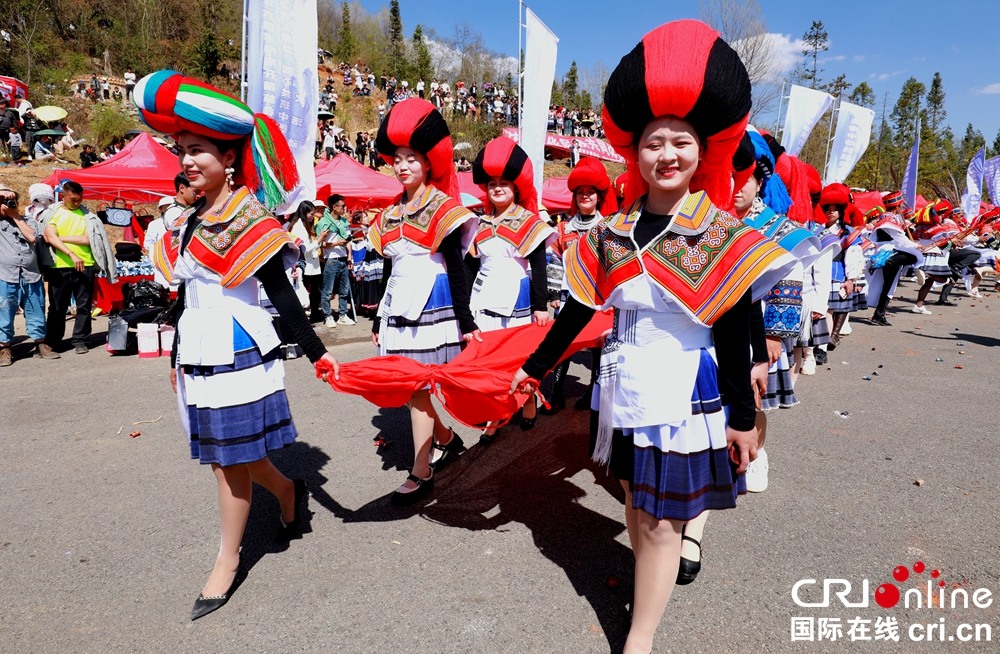 貴州鍾山：萬人齊聚跳花樹祭祖先_fororder_微信圖片_20240325164228