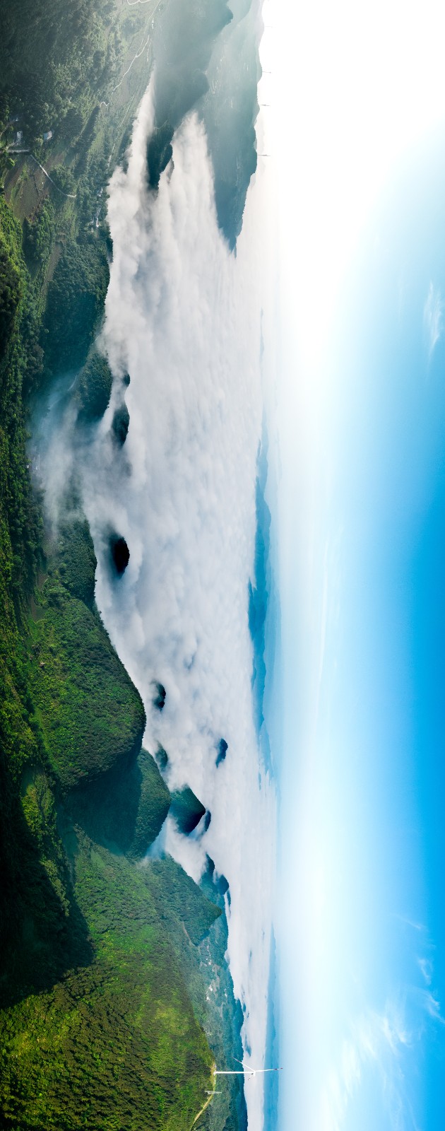 開陽高寨：山巒連天映雲海