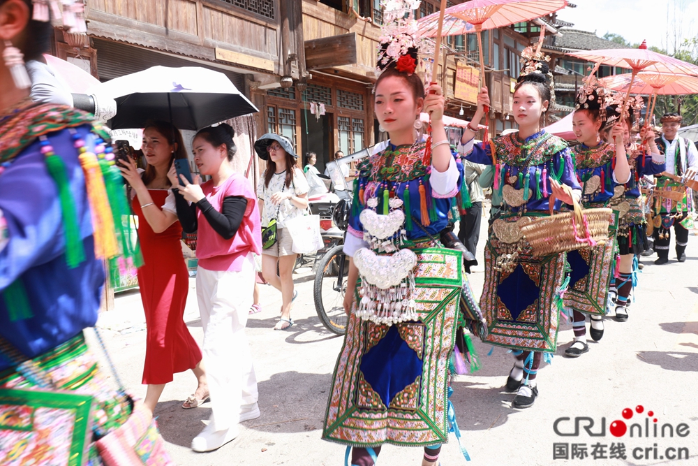 貴州黎平黃崗侗寨舉行“喊天節”祭祀活動_fororder_93070fa0cd2c6fa9139a99b964b8563