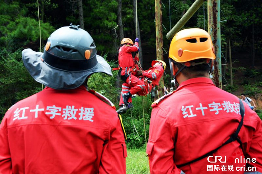 （急稿）巴拿馬人道主義合作研修班到貴州惠水觀摩應急救援演練
