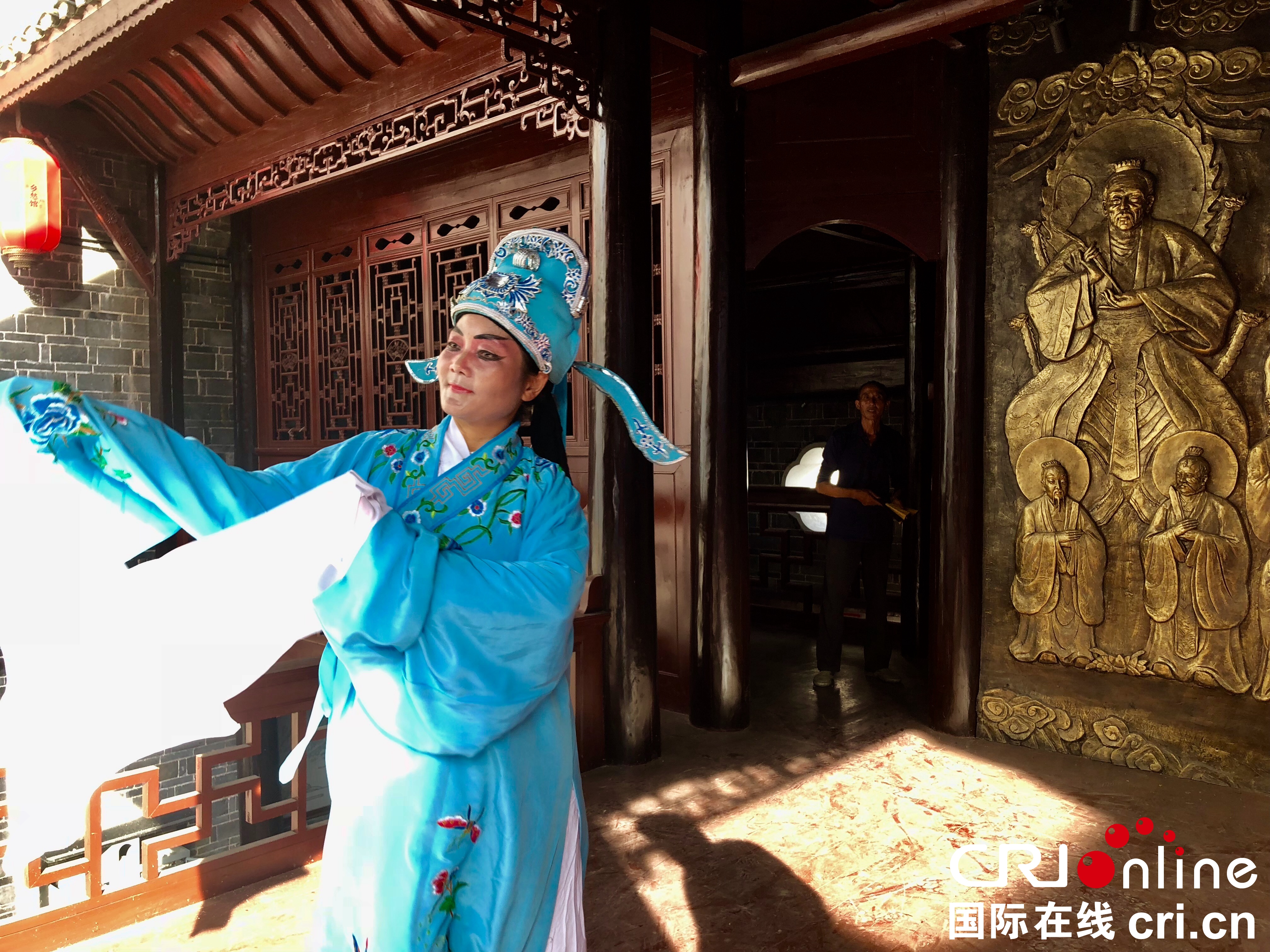 貴州銅仁碧江鄉愁館裏唱陽戲（組圖）