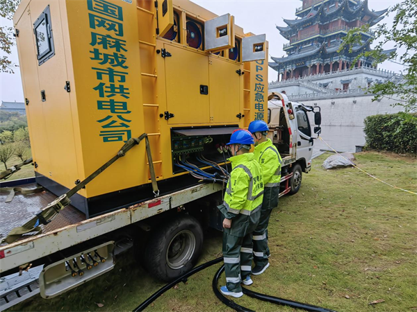 國網麻城市供電公司圓滿完成菊花文化旅遊季保電工作