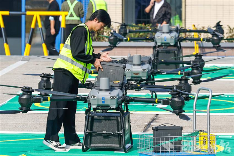 武漢漢口北低空港正式啟動運營