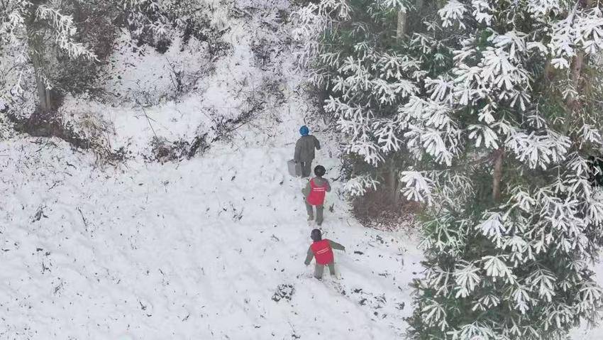 宜昌興山：風雪無阻戰寒潮 全力以赴保供電