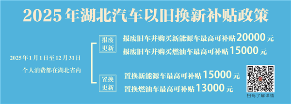 武漢：汽車以舊換新優惠落地首日 女車主買輛新能源車領走2萬元補貼