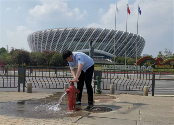 武漢城投水務集團：國慶堅守崗位奮戰一線 以實幹為武網公開賽護航