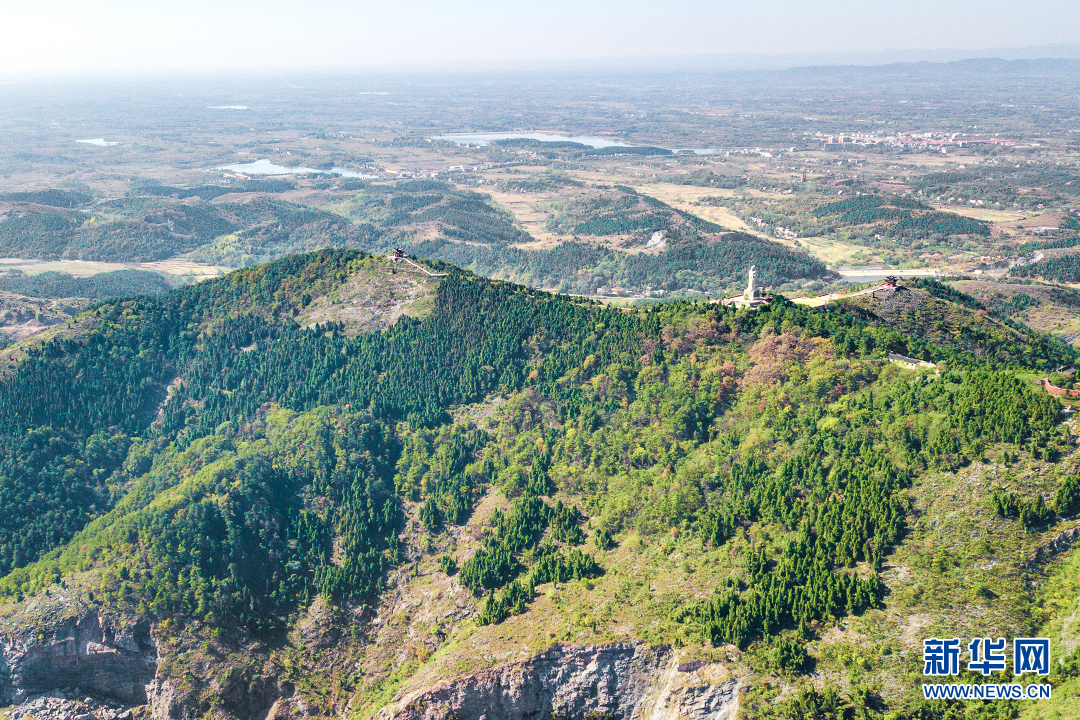 航拍安陸白兆山 尋太白遺風