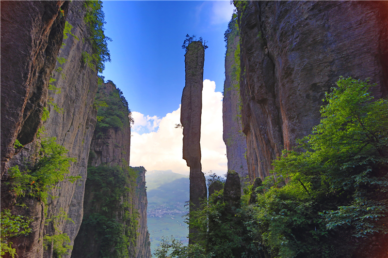 【湖北】【客戶稿件】湖北恩施大峽谷挺進全國景區影響力排行榜前三