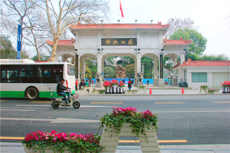 【湖北】【CRI原創】武漢江岸：詩意解放公園路 滿園春色關不住