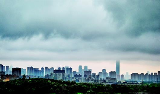 江城迎來好一場春雨