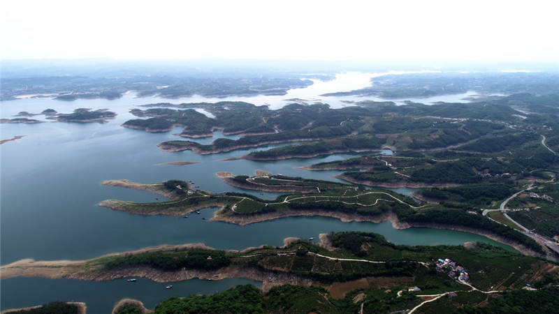 湖北丹江口水庫美景如畫